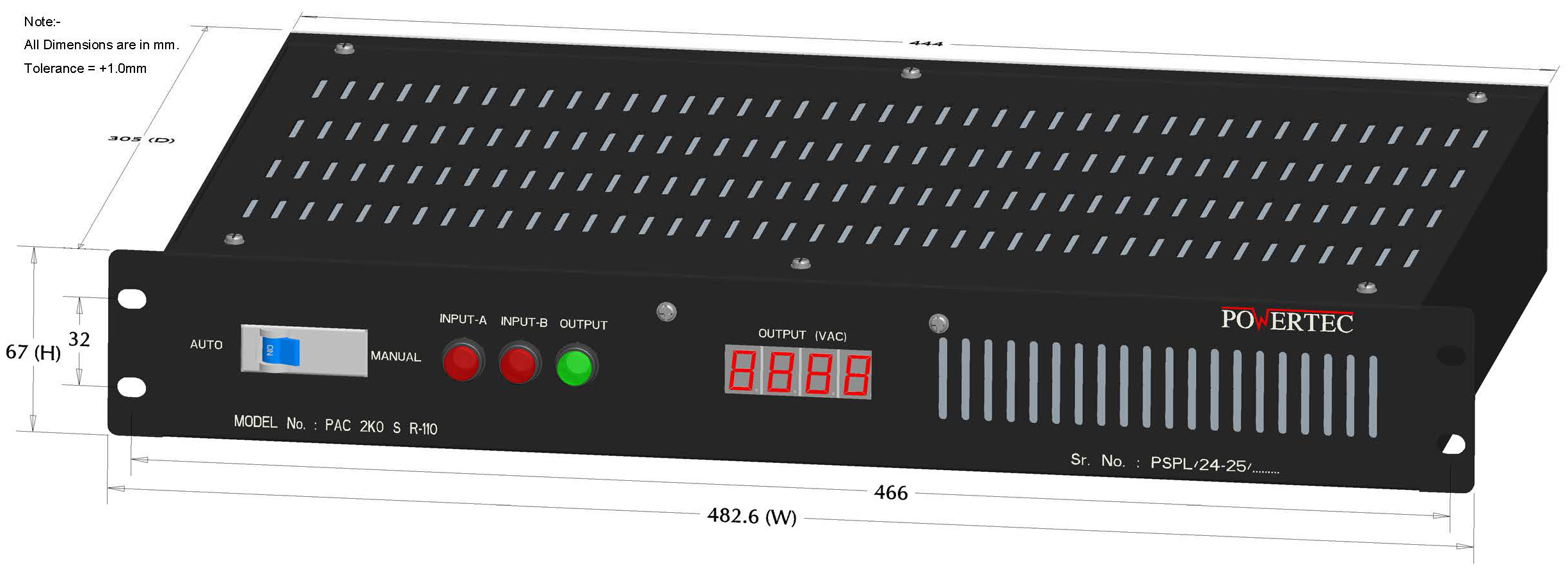 PSPL_PAC 2K0 S R-110_3D_01_Front View_With Dimension_000 (1)