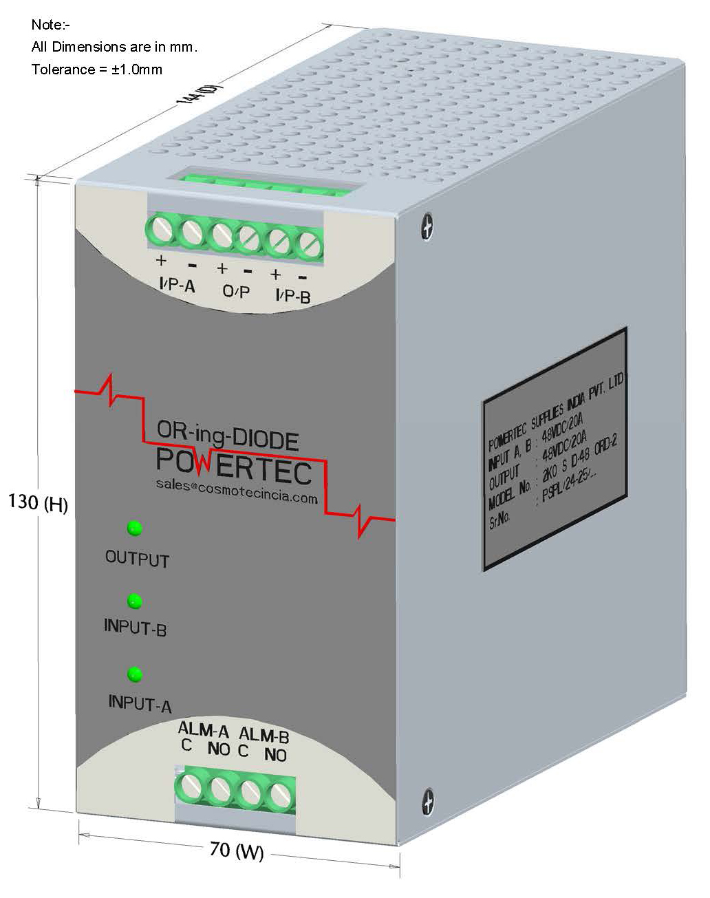 PSPL_2K0 S D-48 ORD-2_3D_01_Front View_With Dimensions_000