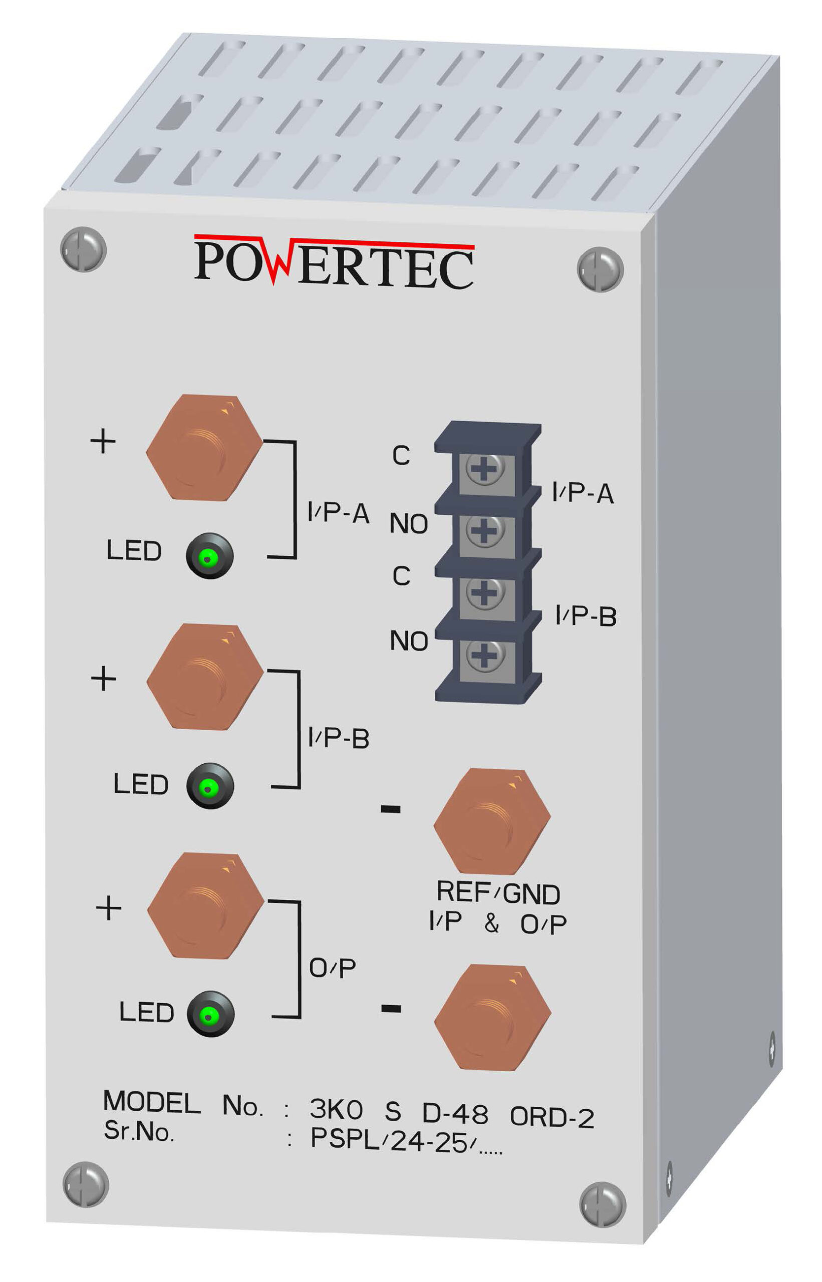 PSPL_3K0 S D-48 ORD-2 30A_3D_01_Front View_Without Dimensions_000