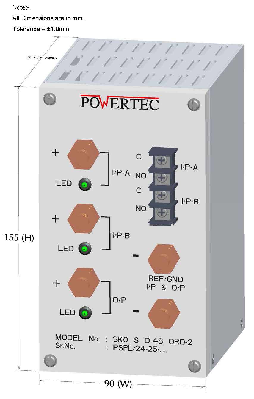 PSPL_3K0 S D-48 ORD-2_3D_01_Front View_With Dimensions_000