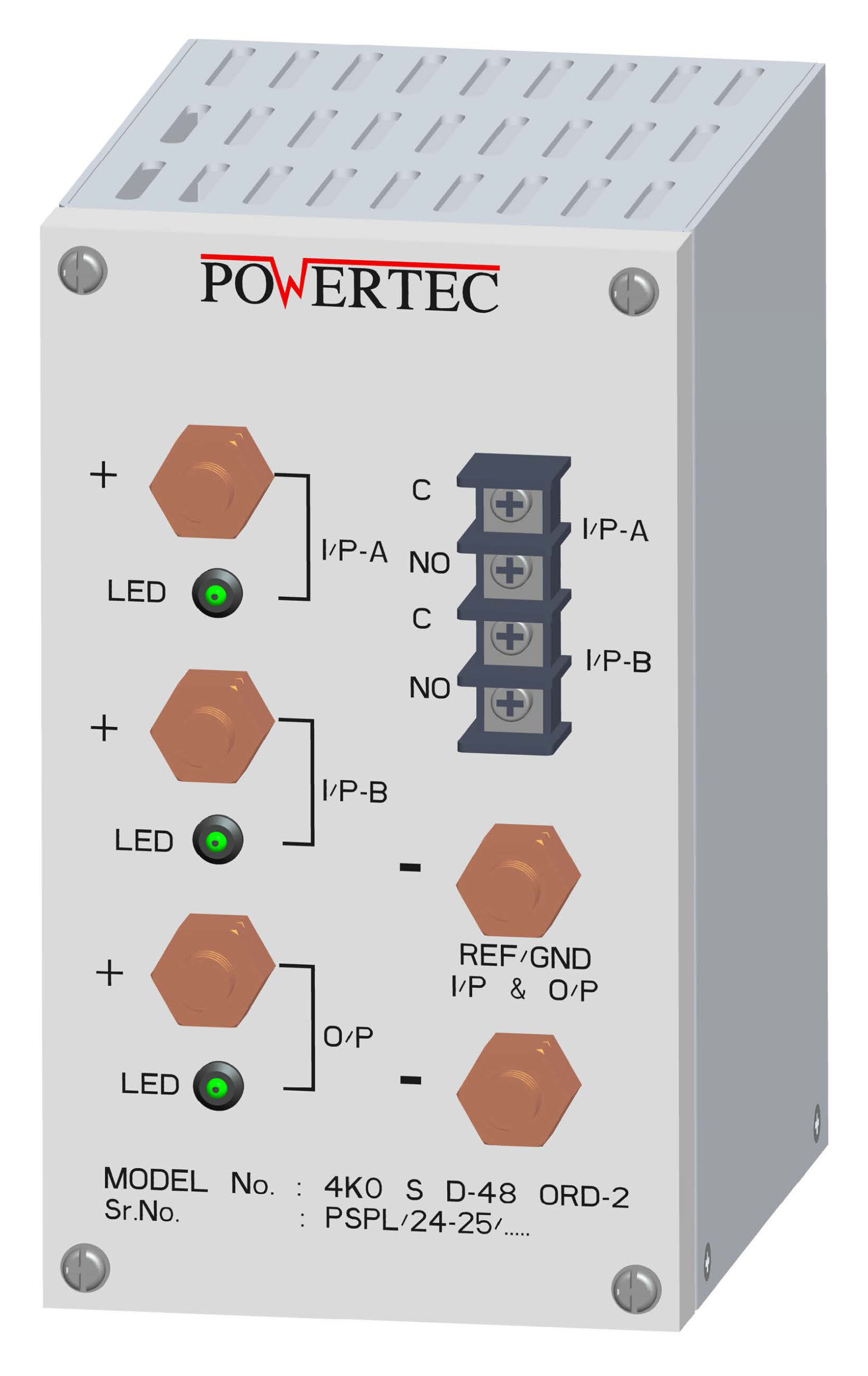 PSPL_4K0 S D-48 ORD-2 40A_3D_01_Front View_Without Dimensions_000