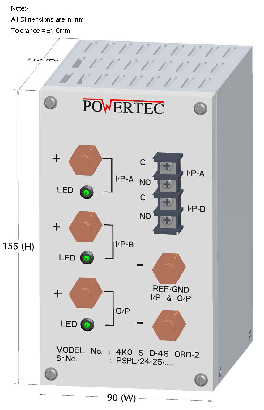 PSPL_4K0 S D-48 ORD-2_3D_01_Front View_With Dimensions_000